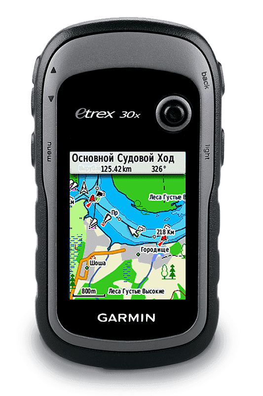 Туристический навигатор Garmin eTrex 30x для рыбалки, охоты.