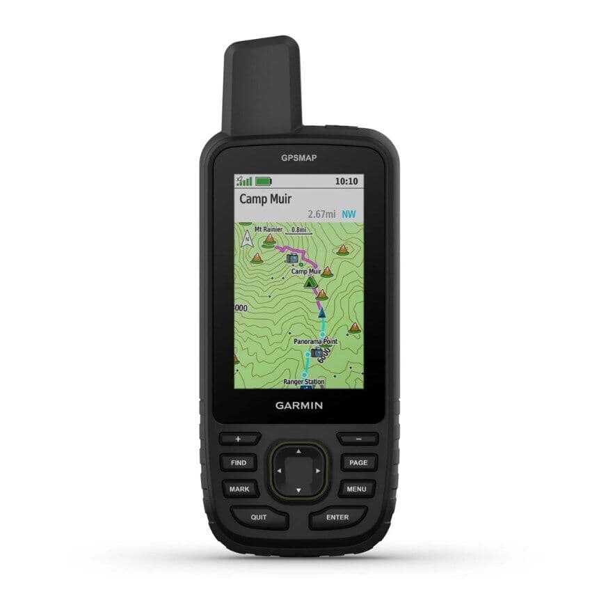 Навигатор Garmin GPSMAP 67, MIL-STD-810, 180 часов работы, мультидиапазон